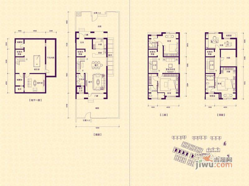 首城汇景湾户型图户型图|首城汇景湾5房3厅3卫户型图_平谷首城汇景湾