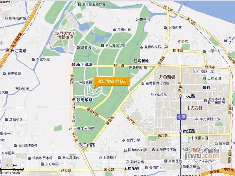 新江湾城d5地块外景图/效果图上海杨浦新江湾城d5地块