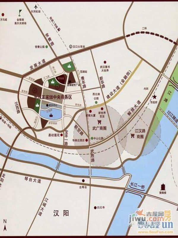 泛海国际SOHO城尚街位置交通图
