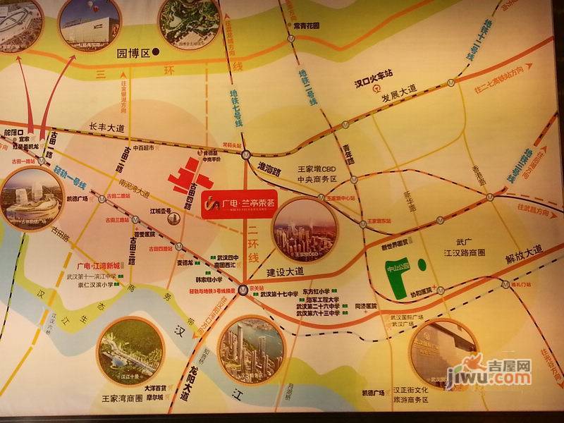 广电兰亭荣荟位置交通图