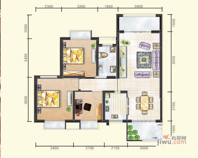 共8张东方新城户型图