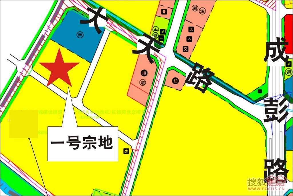 大丰街道高堆社区4,5组(北邻高堆村)地块,金堂县西家坝东西干道南侧地