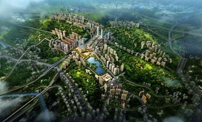 1830万平方米超大体量 花果园创造中国奇迹