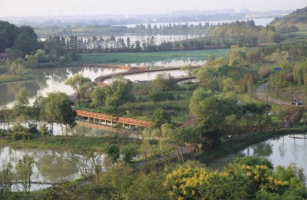 筑生态宜居大城  武汉完成六湖连通工程后,严西湖将与东湖水系相连