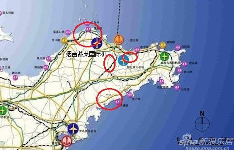 随着未来"青烟威荣城","烟台大连海底隧道"以及"烟台潮水国际机场"的