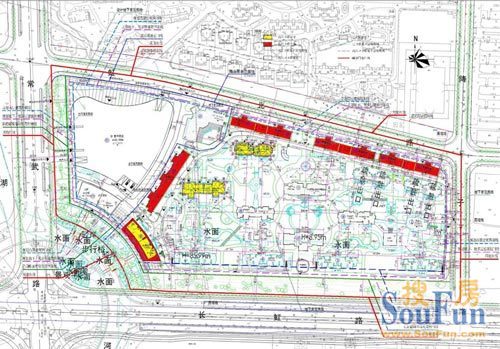 龙德花园一期第三批建筑工程规划许可批前公示图
