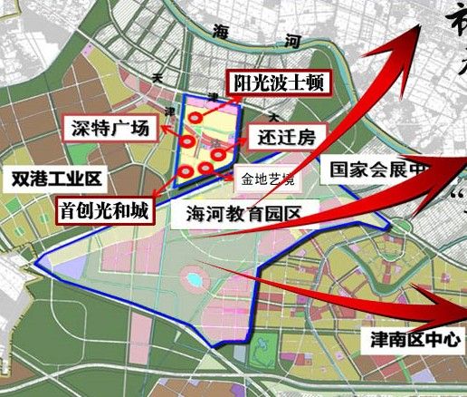 9房企竞逐津南辛庄镇 首创再度摘地