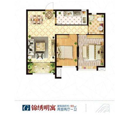 此次加推的二期朗园新品3#楼"央景房",93-135㎡全明通透户型,居社区