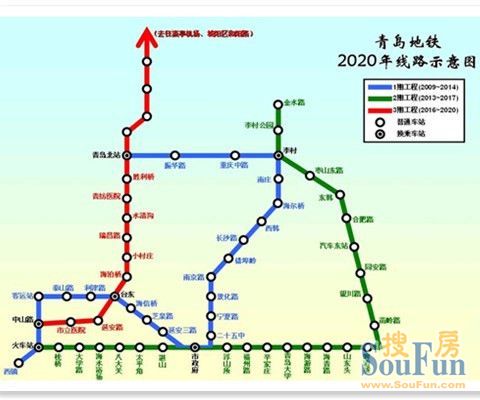 青岛地铁城阳区站点细节曝光 定制公交来助阵