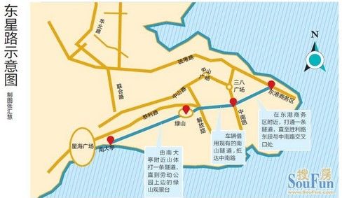 2014东港好消息不断 东星路再造城市东西动脉-大连