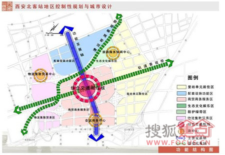 区域楼盘利润无限 随着西安北客站商圈定位日益成熟,也带动了其周边