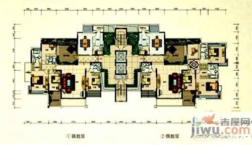 明丰东江府4室2厅2卫267㎡户型图