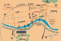 俊安城位置交通图图片