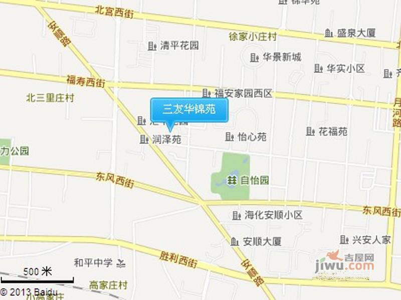三友华锦苑位置交通图图片