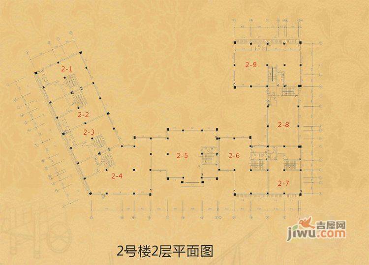 龙堤普通住宅125.6㎡户型图