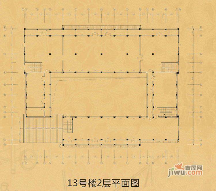 龙堤普通住宅125.6㎡户型图