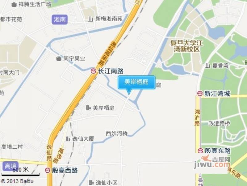 美岸栖庭位置交通图图片