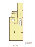 合生前滩一号别墅普通住宅242㎡户型图