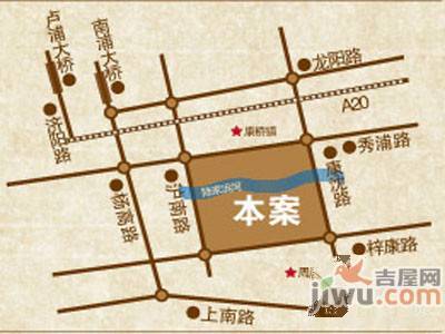 绿地东上海商铺位置交通图图片