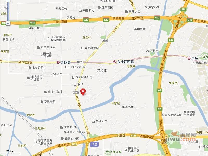 上海西郊商务区-C2国际区位置交通图