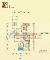 泛海拉菲花园2期4室2厅3卫户型图