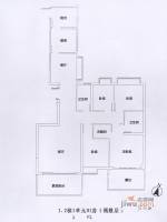 天御香山花园4室2厅2卫168㎡户型图