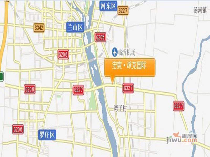 宏宸·派克国际位置交通图2