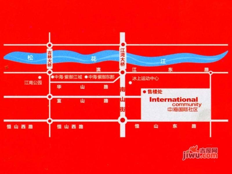 中海铂悦公馆二期位置交通图12