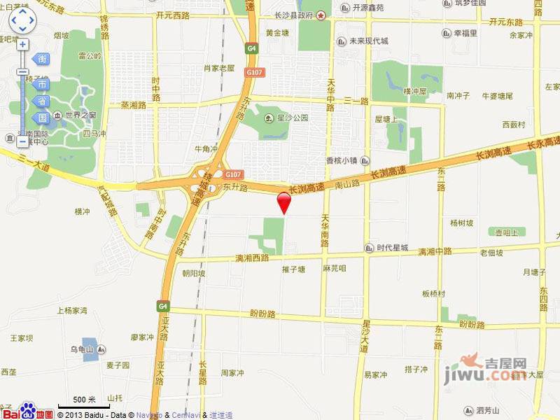 中茂城位置交通图图片