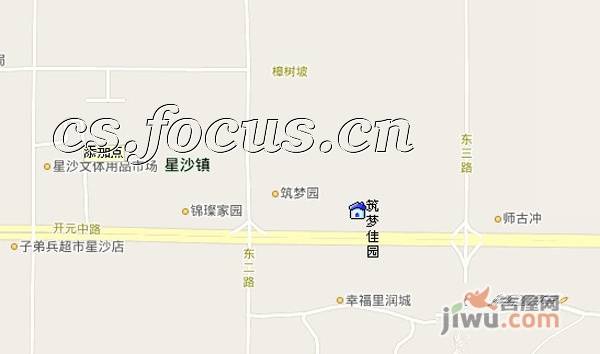 筑梦佳园位置交通图图片