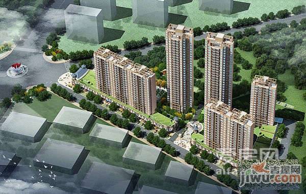 江城豪庭实景图图片