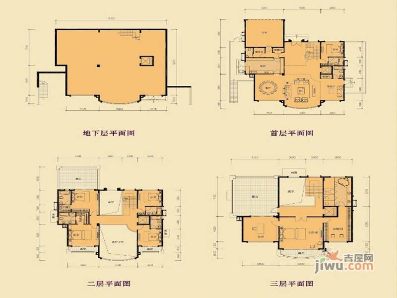 戶型:6室2廳7衛 面積:520㎡