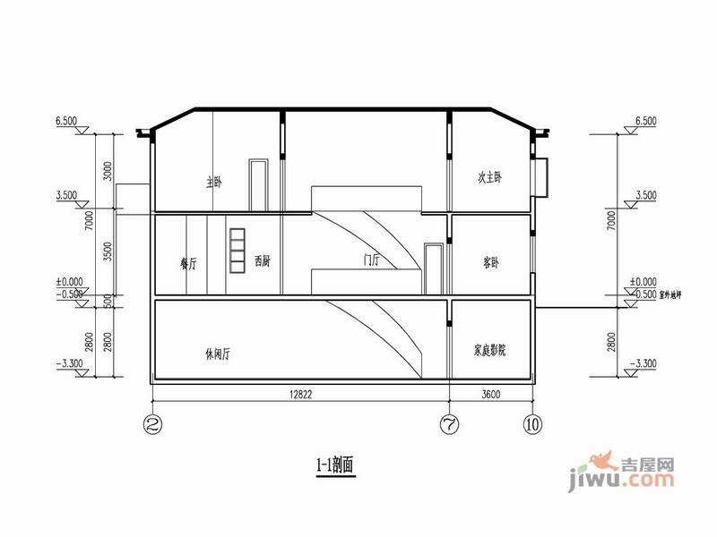 关山壹品4室4厅4卫334.6㎡户型图