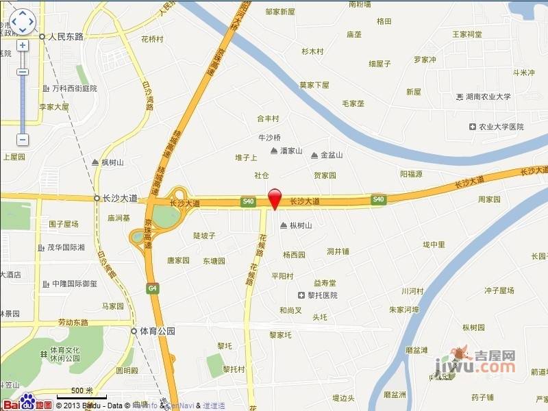 江城豪庭位置交通图图片