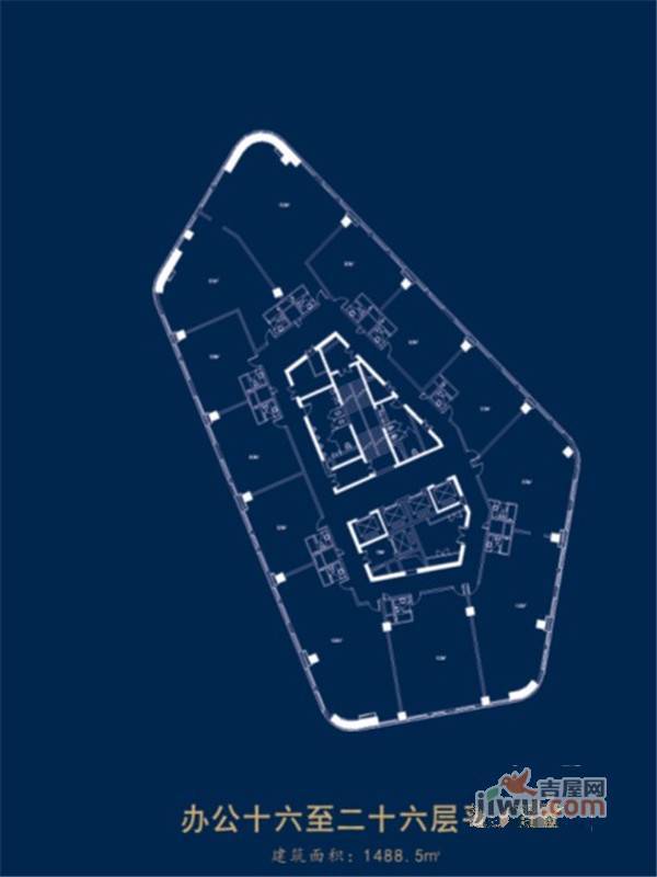 安阳世贸中心（公寓）普通住宅456㎡户型图