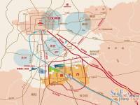 新空港孔雀城财富港位置交通图图片