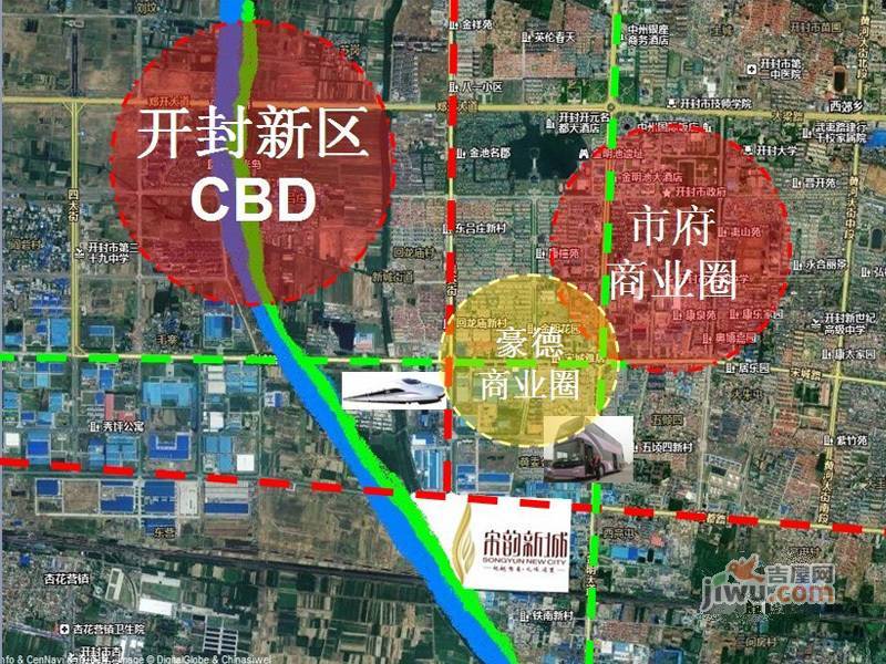 宋韵新城位置交通图