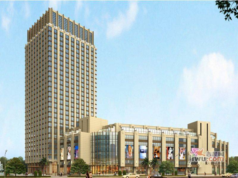 西湖國貿大廈寫字樓外景圖/效果圖
