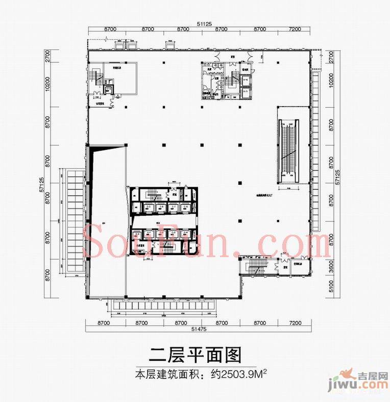 华成国际发展大厦1室0厅0卫811.7㎡户型图