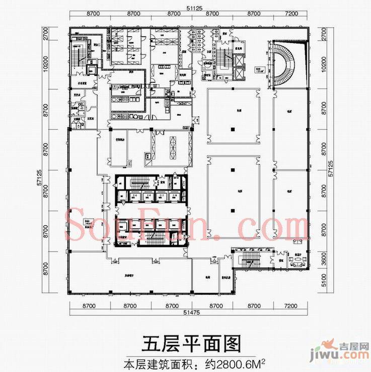 华成国际发展大厦1室0厅0卫811.7㎡户型图