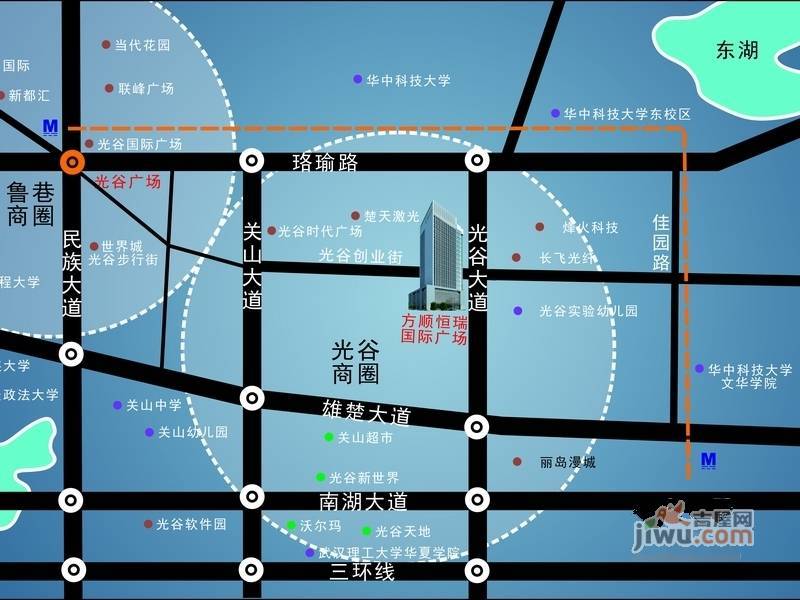 方顺恒瑞国际广场位置交通图图片