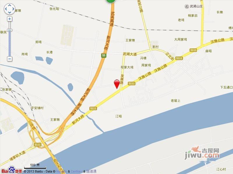 汉北立方城位置交通图图片