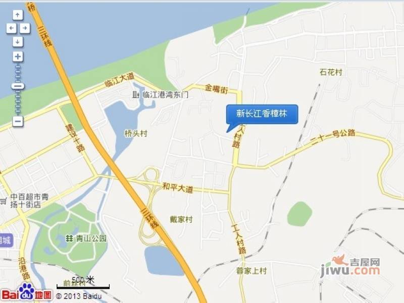 新长江香樟林位置交通图图片