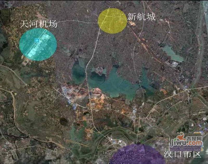 武汉新航城星城街区商铺位置交通图1