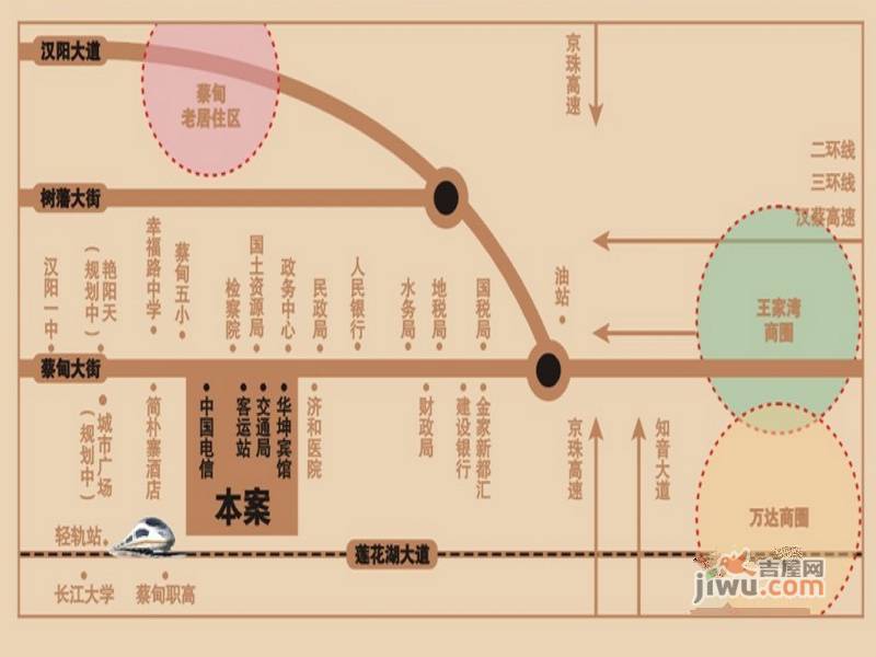 名流仕家位置交通图图片