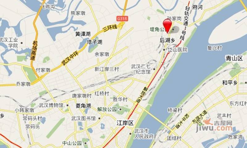 中森华国际城商铺位置交通图图片