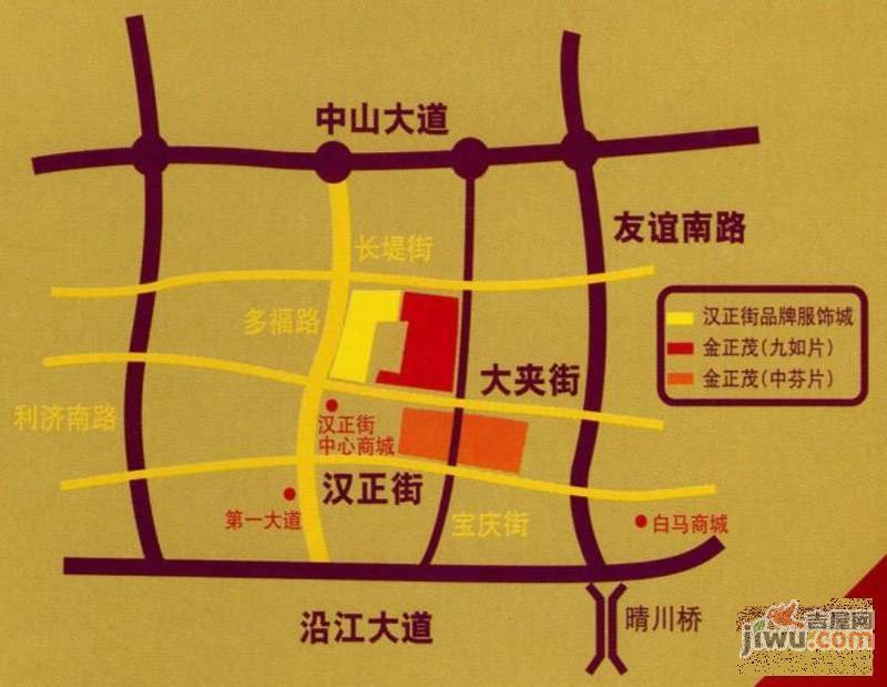 金正茂中国服装商贸城位置交通图