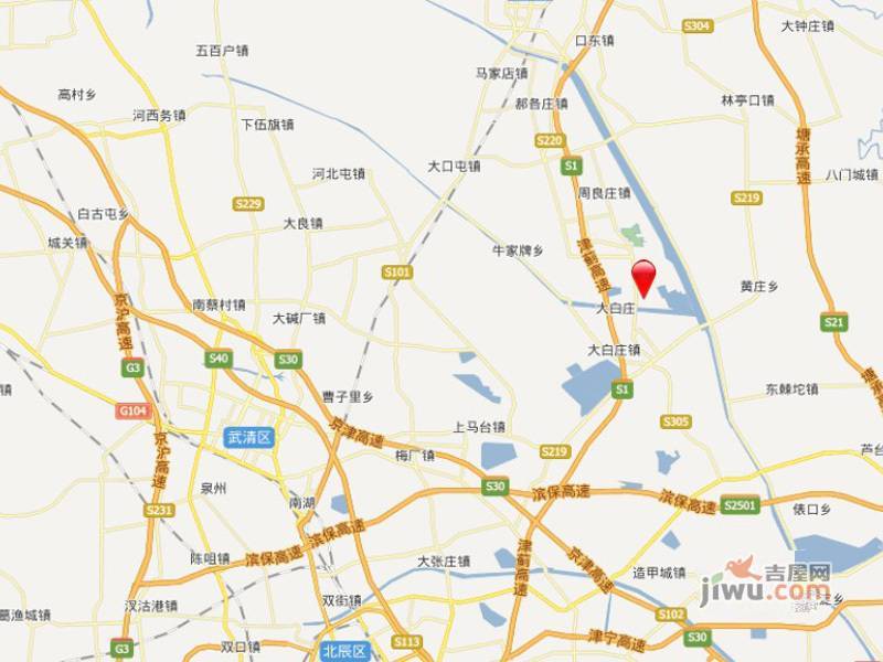鸿坤原乡小镇位置交通图