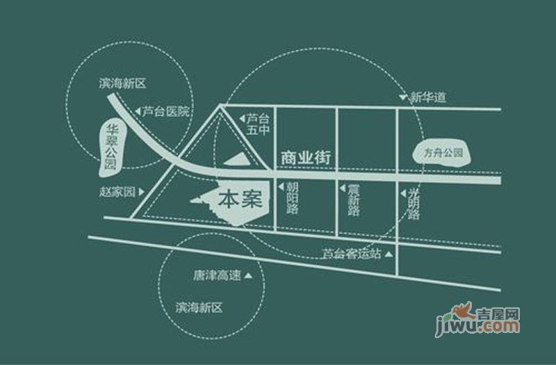 龙胤溪园商铺位置交通图3