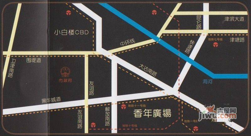 花样年香年广场位置交通图图片